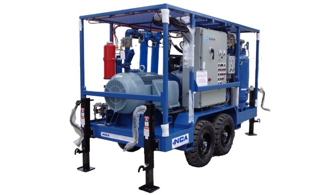 NCA Screw booster Underground mining