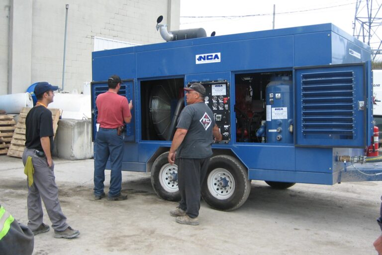 6-NCA custom mobile compressor