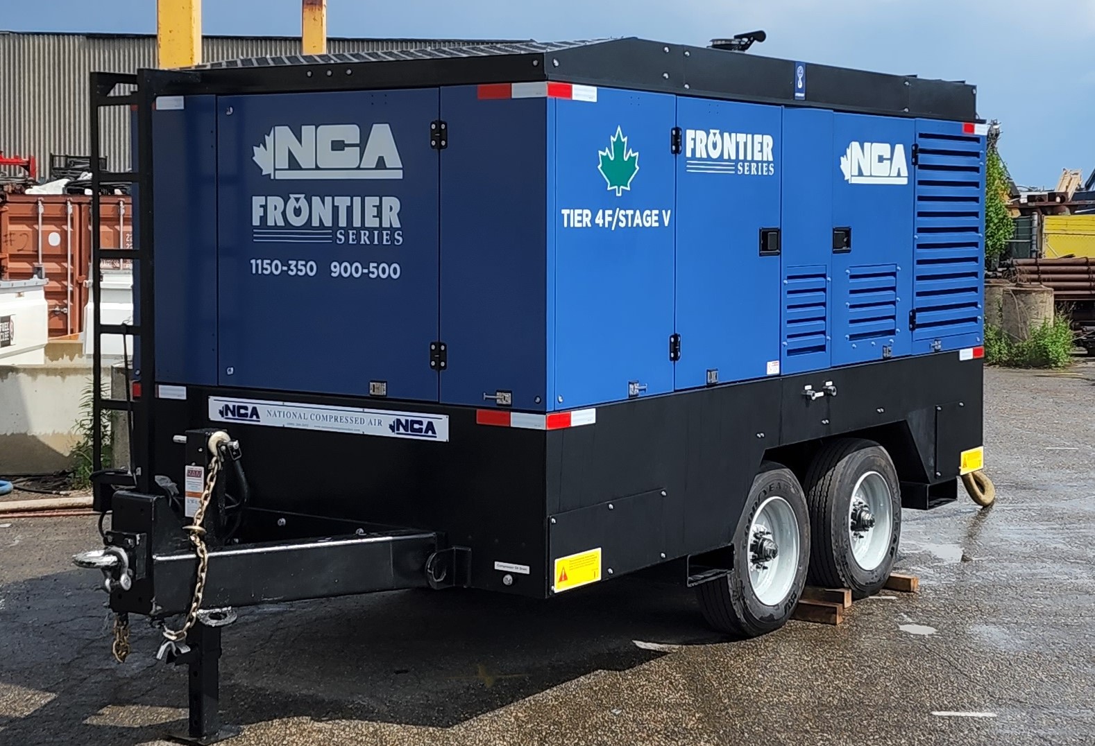 Frontier Series Mobile Air Compressors | NCA Canada